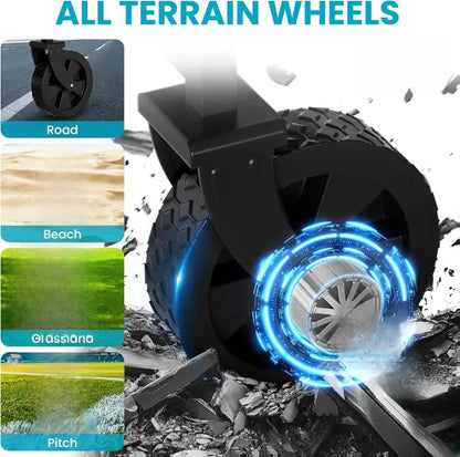 💪Chariot pliant robuste avec hayon | Chariot utilitaire d'une capacité de 158 kg