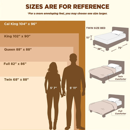 7 PCS-Soft Pintuck Messy Bedding Sets